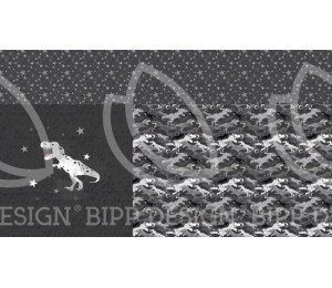 Jersey Panel - Dino Diego grau